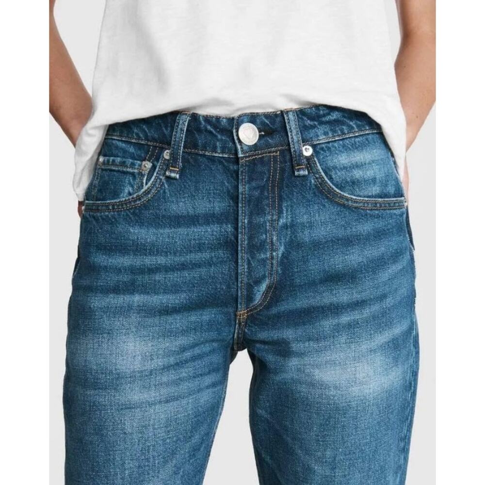 Rag & Bone Maya High Rise Slim Jeans in Jasper - Picture 2 of 16